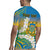 Personalised Tuvalu 1978 Independence Day Rugby Jersey Polynesian Plumeria Style