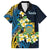 Personalised Tuvalu Beautiful Plumeria Flower Hawaiian Shirt