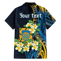 Personalised Tuvalu Beautiful Plumeria Flower Hawaiian Shirt LT9 - Polynesian Pride