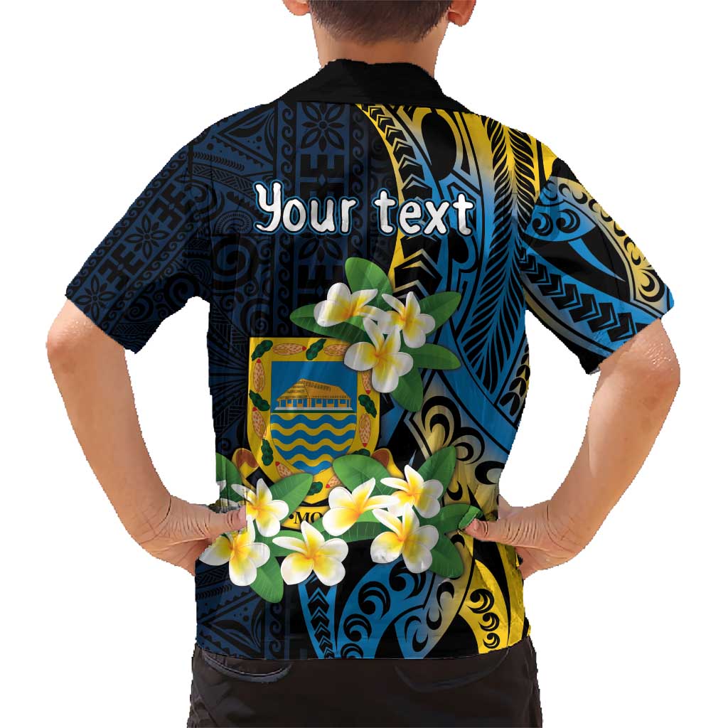 Personalised Tuvalu Beautiful Plumeria Flower Hawaiian Shirt LT9 - Polynesian Pride