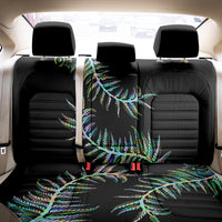New Zealand Back Car Seat Cover Aotearoa Silver Fern Mixed Papua Shell Green Vibe