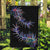 New Zealand Garden Flag Aotearoa Silver Fern Mixed Papua Shell Purple Vibe LT9 Garden Flag Purple - Polynesian Pride