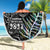 New Zealand Rugby Beach Blanket NZ Black Fern Champions History With Papua Shell LT9 - Wonder Print Shop