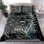 New Zealand Rugby Bedding Set NZ Black Fern Champions History With Papua Shell LT9 - Polynesian Pride