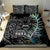 New Zealand Rugby Bedding Set NZ Black Fern Champions History With Papua Shell LT9 - Polynesian Pride