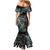 New Zealand Rugby Mermaid Dress NZ Black Fern Champions History With Papua Shell LT9 - Polynesian Pride