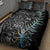 New Zealand Rugby Quilt Bed Set NZ Black Fern Champions History With Papua Shell LT9 - Polynesian Pride