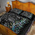 New Zealand Rugby Quilt Bed Set NZ Black Fern Champions History With Papua Shell LT9 - Polynesian Pride