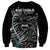 New Zealand Rugby Sweatshirt NZ Black Fern Champions History With Papua Shell LT9 - Polynesian Pride