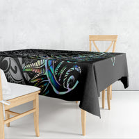 New Zealand Rugby Tablecloth NZ Black Fern Champions History With Papua Shell LT9 - Polynesian Pride