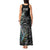 New Zealand Rugby Tank Maxi Dress NZ Black Fern Champions History With Papua Shell LT9 - Polynesian Pride