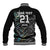 Custom New Zealand Rugby Baseball Jacket NZ Black Fern Champions History With Papua Shell LT9 - Polynesian Pride