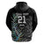 Custom New Zealand Rugby Hoodie NZ Black Fern Champions History With Papua Shell LT9 - Polynesian Pride