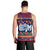 Personalised Guam Christmas Men Tank Top Felis Pusgua Santa Beach Polynesian Pattern LT9 - Polynesian Pride