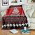 Personalised New Zealand Christmas Blanket Maori Tiki Meri Kirihimete LT9 - Polynesian Pride