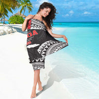 Samoa Black Saturday Sarong Samoa mo Samoa with Black Ula Fala