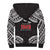 Samoa Black Saturday Sherpa Hoodie Samoa mo Samoa with Black Ula Fala