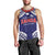 Samoa Black Saturday Men Tank Top Samoa mo Samoa with Blue Ula Fala