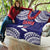 Samoa Black Saturday Quilt Samoa mo Samoa with Blue Ula Fala