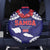 Samoa Black Saturday Spare Tire Cover Samoa mo Samoa with Blue Ula Fala