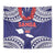 Samoa Black Saturday Tapestry Samoa mo Samoa with Blue Ula Fala