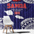 Samoa Black Saturday Window Curtain Samoa mo Samoa with Blue Ula Fala