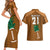 Custom Hawaii Honolulu Bowl Couples Matching Short Sleeve Bodycon Dress and Hawaiian Shirt With Kakau Tribal Pattern LT9 - Polynesian Pride