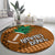 Custom Hawaii Honolulu Bowl Round Carpet With Kakau Tribal Pattern LT9 - Polynesian Pride