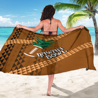 Custom Hawaii Honolulu Bowl Sarong With Kakau Tribal Pattern LT9 - Polynesian Pride