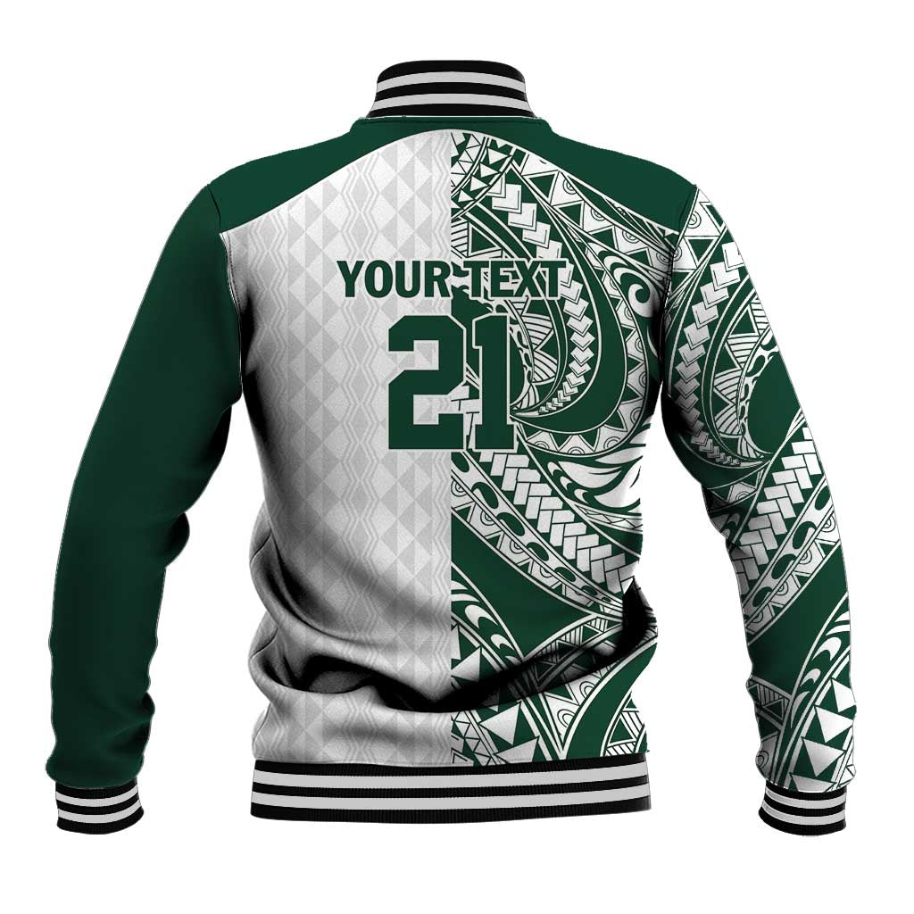 Polynesian Hawaii Volleyball Custom Baseball Jacket Kakau with Sport Style LT9 - Polynesian Pride