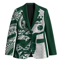 Polynesian Hawaii Volleyball Custom Blazer Kakau with Sport Style - Polynesian Pride