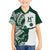 Polynesian Hawaii Volleyball Custom Family Matching Off Shoulder Short Dress and Hawaiian Shirt Kakau with Sport Style