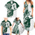 Polynesian Hawaii Volleyball Custom Family Matching Summer Maxi Dress and Hawaiian Shirt Kakau with Sport Style