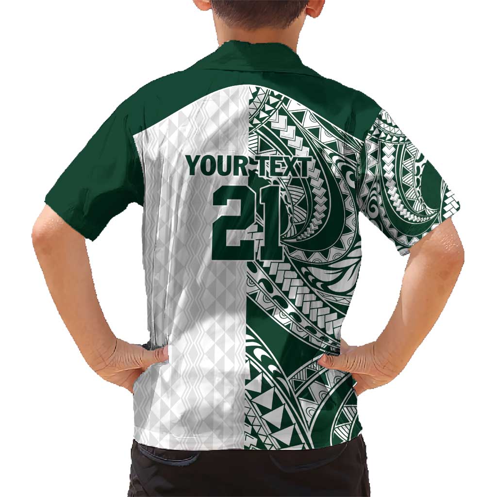 Polynesian Hawaii Volleyball Custom Hawaiian Shirt Kakau with Sport Style LT9 - Polynesian Pride