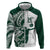 Polynesian Hawaii Volleyball Custom Hoodie Kakau with Sport Style