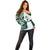 Polynesian Hawaii Volleyball Custom Off Shoulder Sweater Kakau with Sport Style