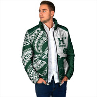 Polynesian Hawaii Volleyball Custom Padded Jacket Kakau with Sport Style - Polynesian Pride