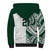 Polynesian Hawaii Volleyball Custom Sherpa Hoodie Kakau with Sport Style