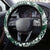 Polynesian Hawaii Volleyball Steering Wheel Cover Kakau with Sport Style