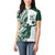 Polynesian Hawaii Volleyball Custom Women Polo Shirt Kakau with Sport Style