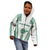 Polynesian Hawaii Volleyball Custom Kid Hoodie White Kakau with Map Motif