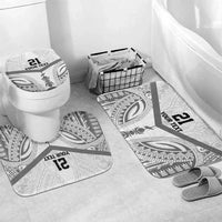 New Caledonia Football Custom Bathroom Set Go Champions Les Cagous - Polynesian Pride