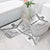 New Caledonia Football Custom Bathroom Set Go Champions Les Cagous - Polynesian Pride