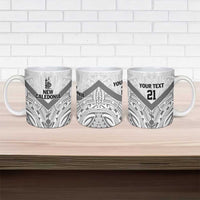 New Caledonia Football Custom Ceramic Mug Go Champions Les Cagous - Polynesian Pride
