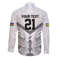 New Caledonia Football Custom Family Matching Summer Maxi Dress and Hawaiian Shirt Go Champions Les Cagous