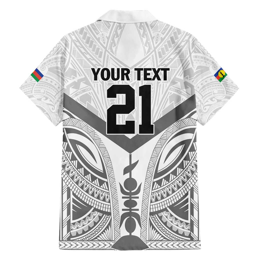 New Caledonia Football Custom Family Matching Tank Maxi Dress and Hawaiian Shirt Go Champions Les Cagous