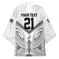 New Caledonia Football Custom Kimono Go Champions Les Cagous - Polynesian Pride