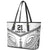 New Caledonia Football Custom Leather Tote Bag Go Champions Les Cagous