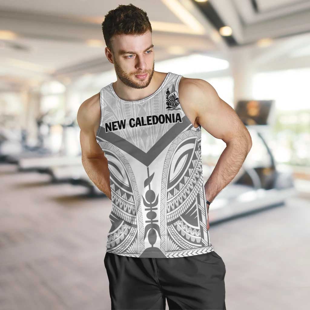 New Caledonia Football Custom Men Tank Top Go Champions Les Cagous