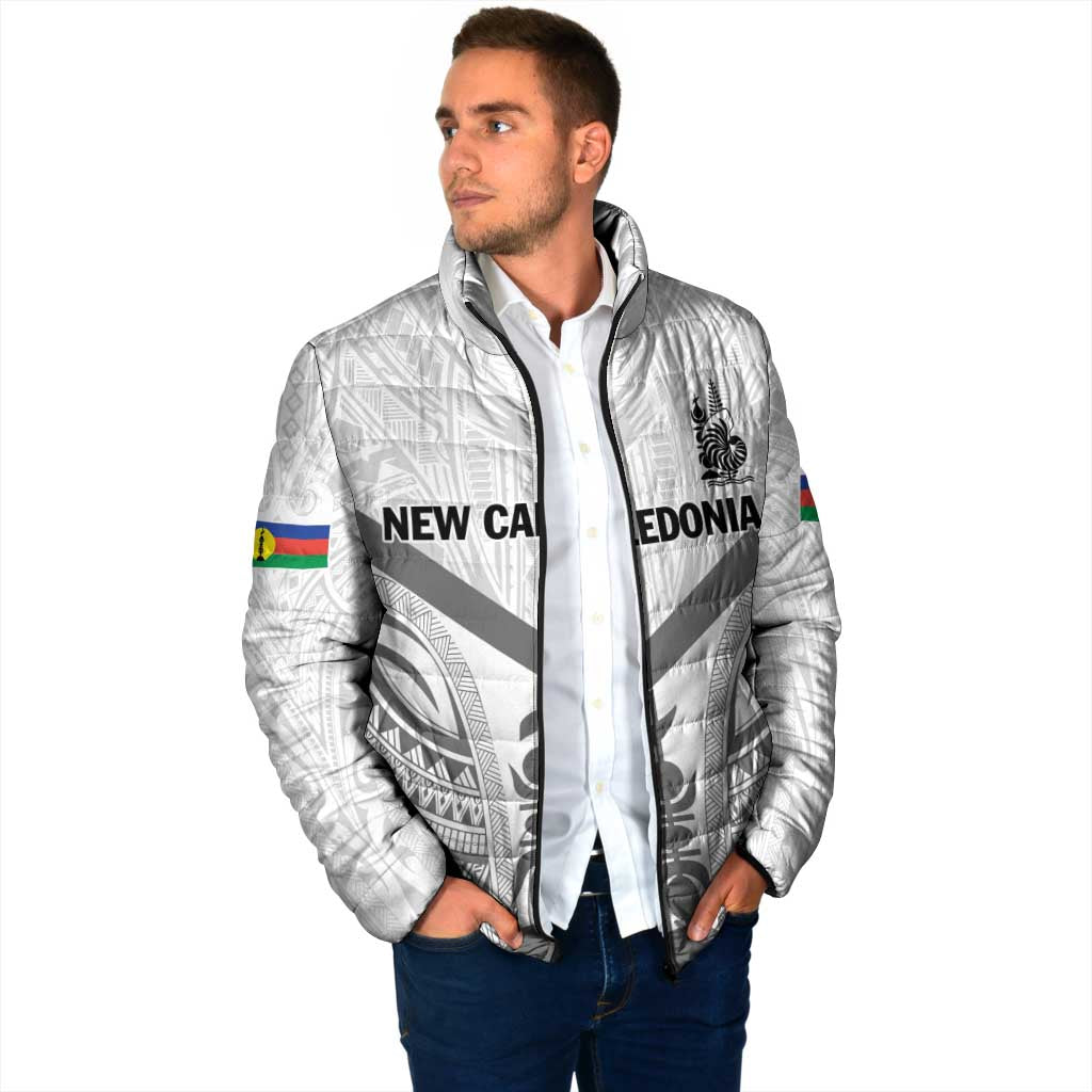 New Caledonia Football Custom Padded Jacket Go Champions Les Cagous - Polynesian Pride